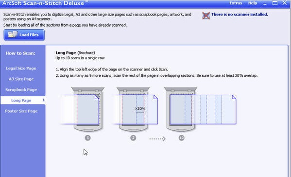 ArcSoft Scan-n-Stitch Deluxe截圖