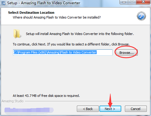 Amazing Flash to Video Converter截图