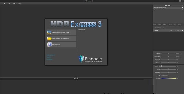 Pinnacle Imaging HDR Express截圖
