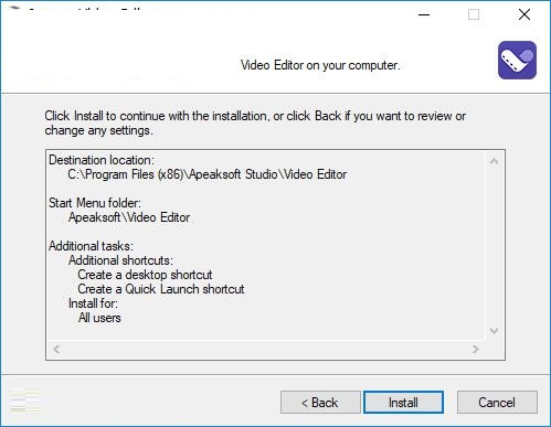 Apeaksoft Video Editor