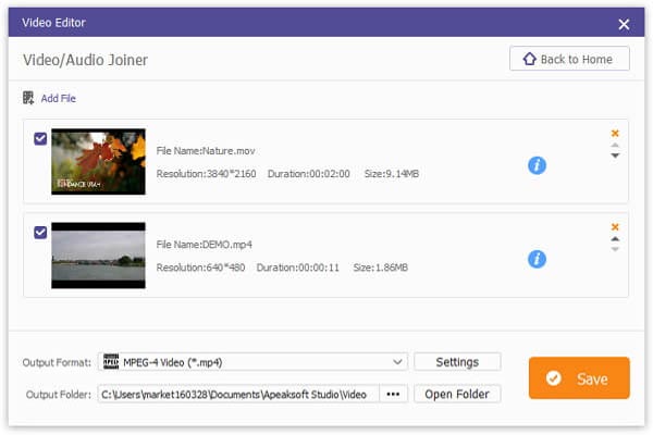 Apeaksoft Video Editor