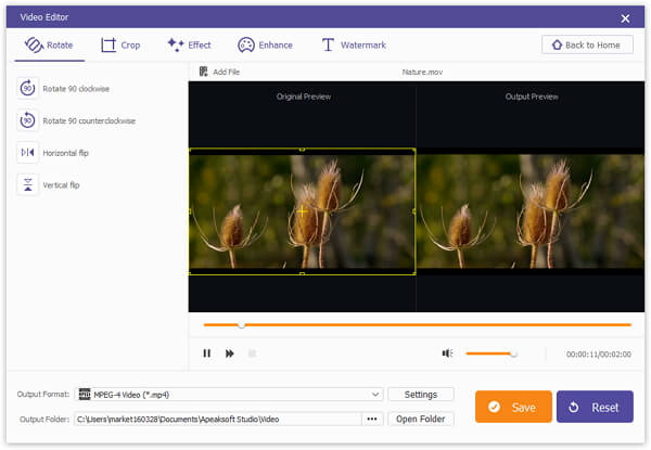 Apeaksoft Video Editor