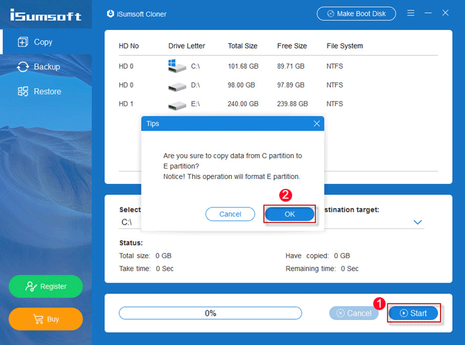 iSumsoft Cloner