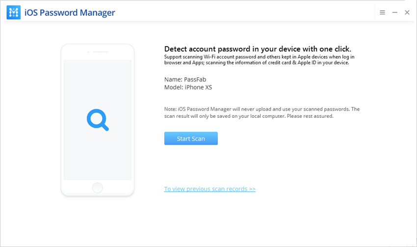 PassFab iOS Password Manager截图