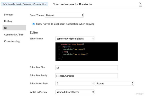 notion vs boostnote for code