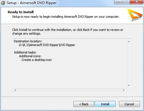 Aimersoft DVD Ripper截图