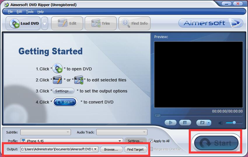 Aimersoft DVD Ripper截图