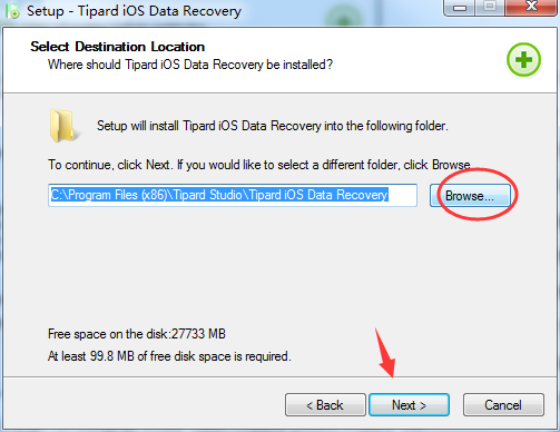 Tipard iOS Data Recovery截图