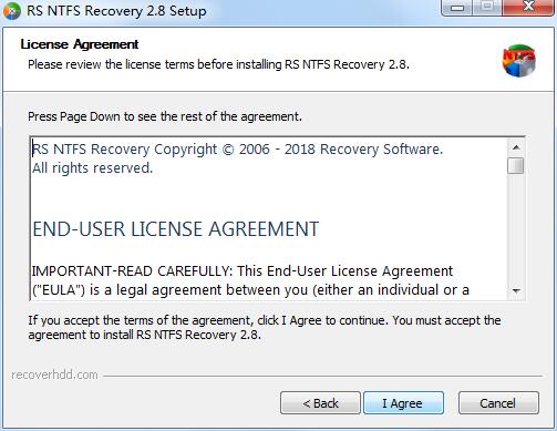 RS NTFS Recovery