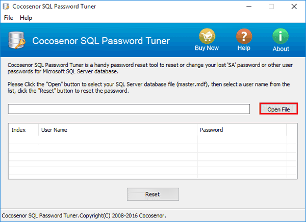 Cocosenor SQL Password Tuner截图