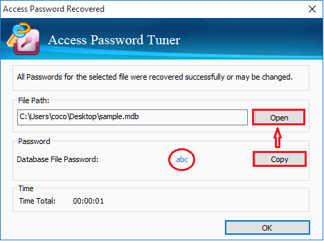Cocosenor Access Password Tuner截图