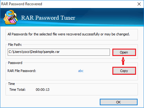 Cocosenor RAR Password Tuner截图