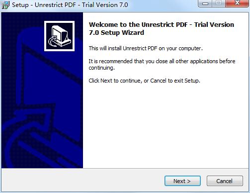 Unrestrict PDF
