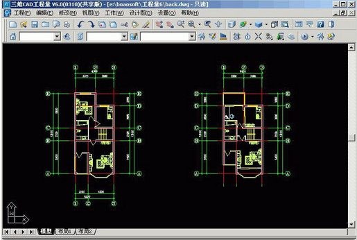博奥建筑CAD三维算量软件