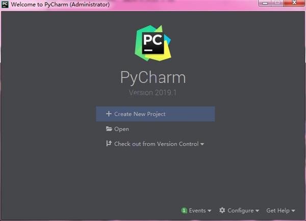 PyCharm2019截图