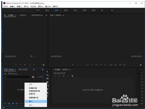 Adobe premiere pro CC2019截图