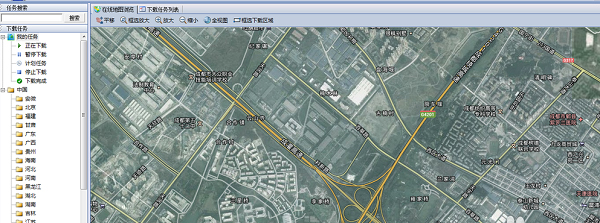 谷歌（Google）卫星地图下载器截图