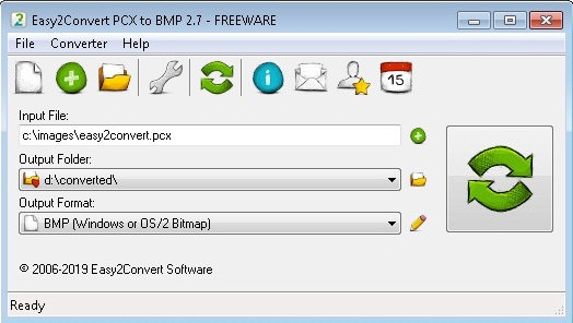 Easy2Convert PCX to BMP