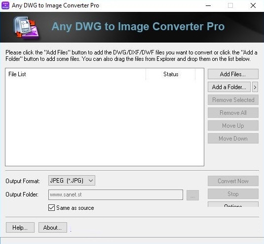 Any DWG to Image Converter截图