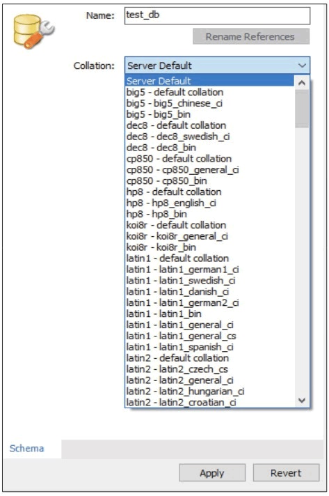 MySQL Workbench截图