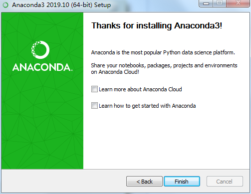Anaconda截图
