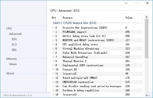 CPU-M截图