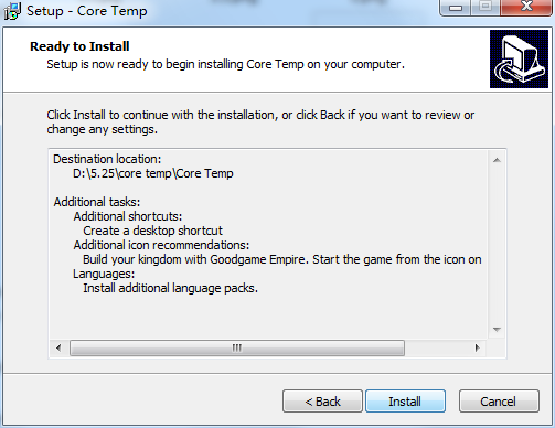 core temp 1.13 readme file