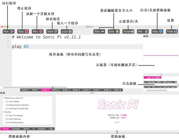 Sonic Pi截圖