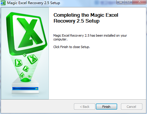 Excel文件恢复软件(Magic Excel Recovery)截图