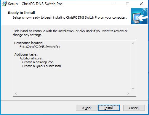 ChrisPC DNS Switch pro截圖