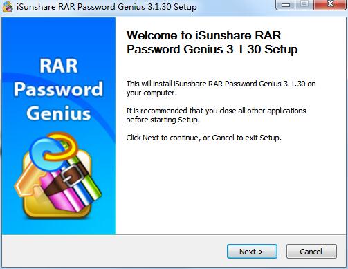 iSunshare RAR Password Genius