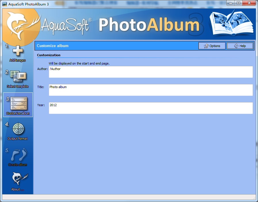 专业相册制作软件(AquaSoft PhotoAlbum)截图