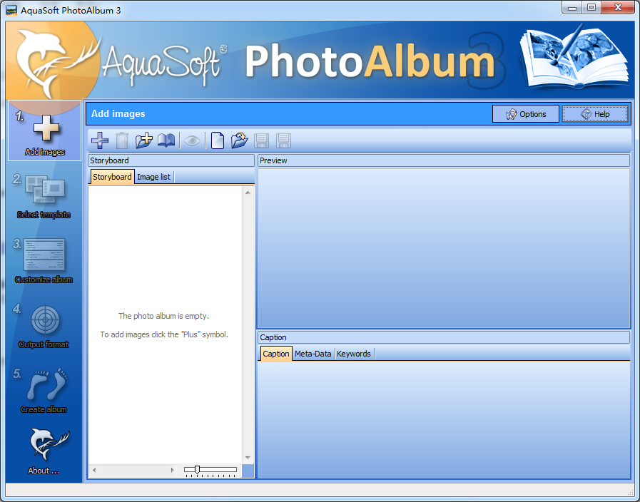 专业相册制作软件(AquaSoft PhotoAlbum)截图