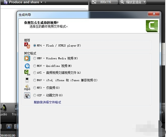 Techsmith Camtasia Studio截圖