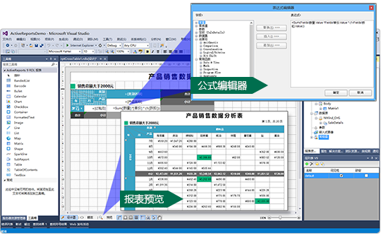 ActiveReports 報表控件軟件