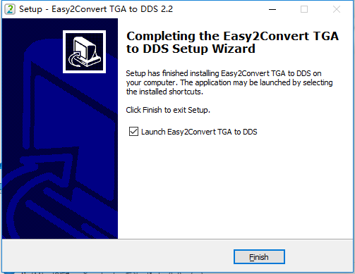 Easy2Convert TGA to DDS截圖