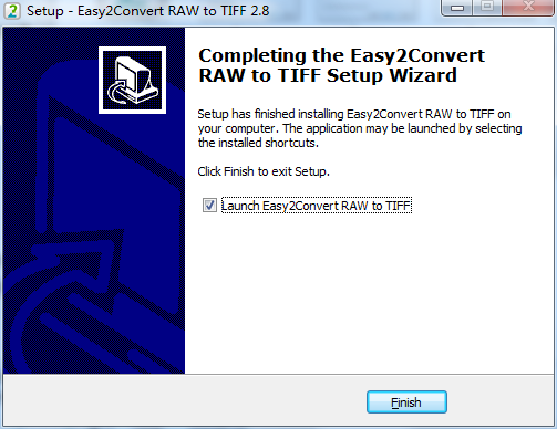 Easy2Convert RAW to TIFF
