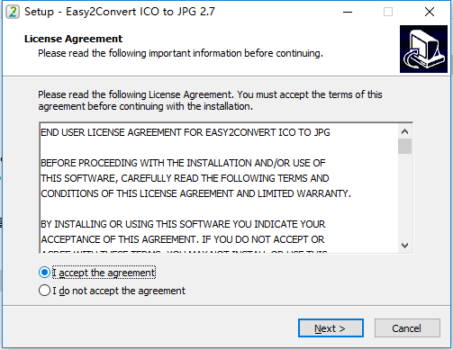 Easy2Convert ICO to JPG