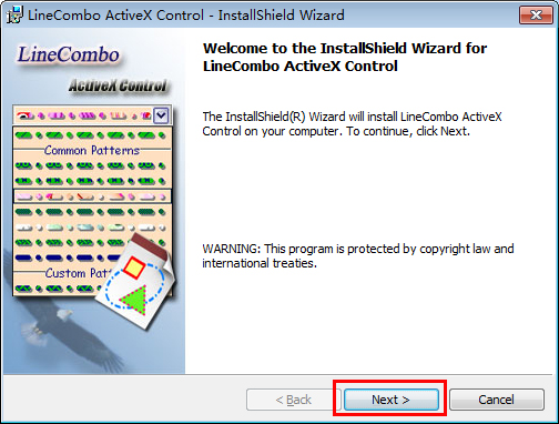 LineCombo ActiveX 控件截图