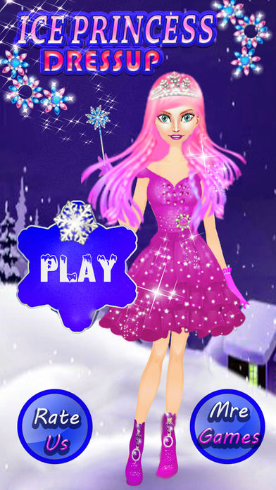 冰公主裝扮游戲