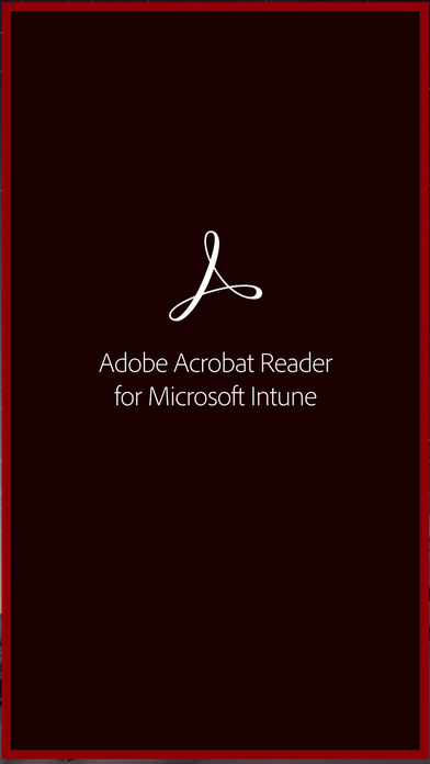 Adobe Acrobat Reader for Microsoft Intune