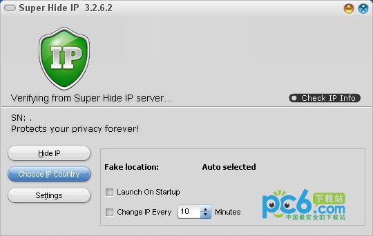 隐藏ip地址软件(Super Hide IP)