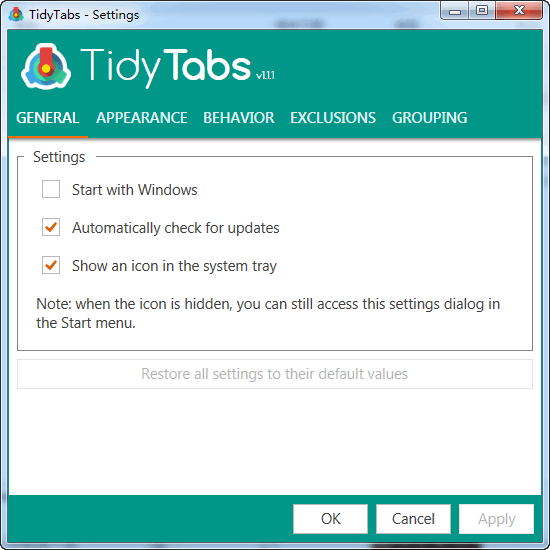 TidyTabs(标签管理工具)