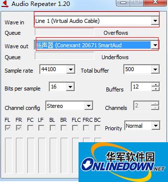 line 1 virtual audio cable