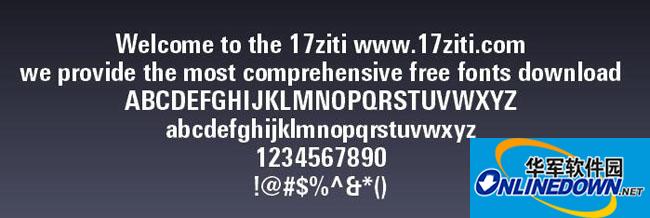 LinotypeUnivers CondHeavy