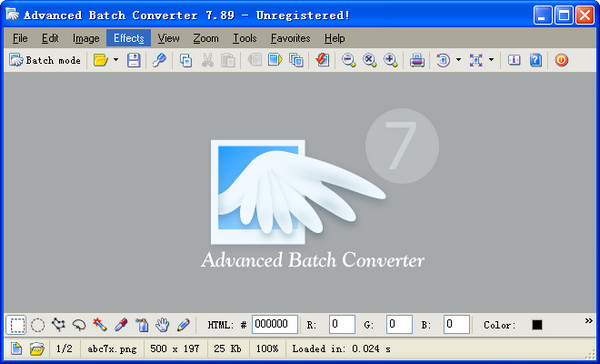 圖片格式轉換器(Advanced Batch Converter)