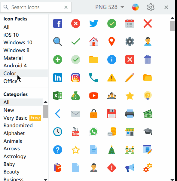 Icons8 for Window