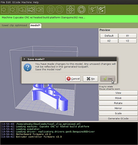 3d打印机控制软件(ReplicatorG)