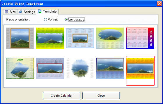 日历制作软件(Photo Calendar Maker)截图