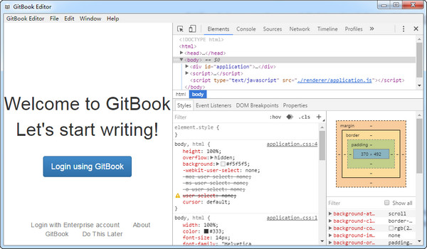 Gitbook editor windows(书籍编辑器)